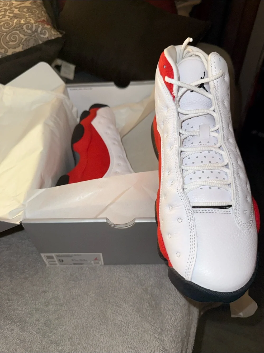 Jordan Air Jordan 13 Retro Red White Black Men’s Sneakers